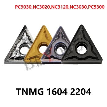 100% Original TNMG 160404 160408 220408 Insertii Carbură de Strung Cutter TNMG160408 NC3020 NC3030 NC3120 PC9030 Unelte de strunjit CNC