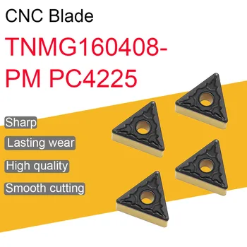 10BUC Originale de Înaltă Calitate TNMG160408-PM PC4225 Insertii TNMG 160408 Lama CNC Strung de Cotitură Instrument de Tăiere Mașină