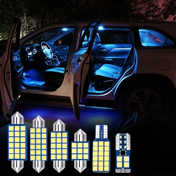 10buc T10 Feston Auto Becuri cu LED-uri Auto de Interior Dome Lumini de Lectură Oglindă Portbagaj Lămpi Pentru BMW Seria 3 E90 E92 Coupe M3