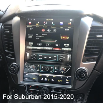 12.1 Android 9 Ecran Vertical Navigare Radio Pentru Chevrolet Suburban 2015~2020 Navigare GPS Stereo BT WiFi
