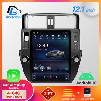 12.1 inch Android Auto 10 Jucător de Radio Pentru Toyota Land Cruiser Prado 2010-2013 Video Multimedia GPS Pentru Tesla Stil Vertical