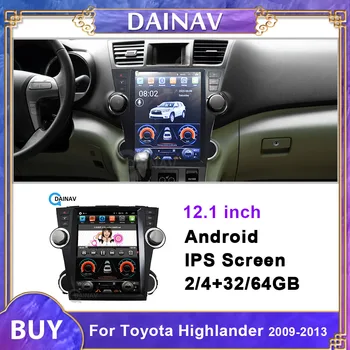 12.1 inch Android Auto Autoradio Player Pentru Toyota Highlander 2009 2010 2011 2012 2013 Car Multimedia DVD Player, Navigatie GPS