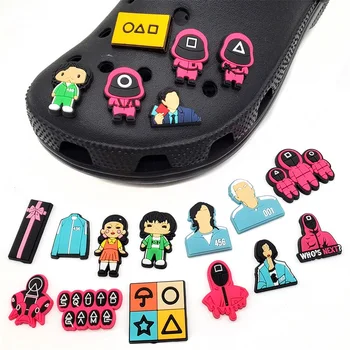 19Pcs Pantofi Farmece coreeană Joc de Pantof Accesorii Drăguț Grădină Pantofi de Decorare Pentru Catarama Copii X-Mas Băieți Cadou Croc Jibz Fierbinte de Vânzare