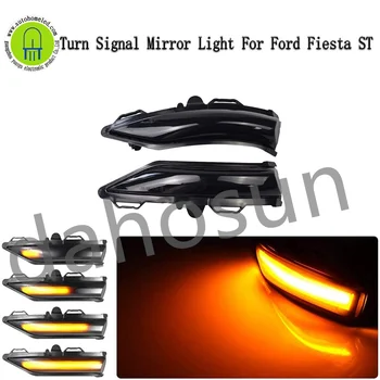 2 buc LED-uri Dinamice Oglinda Retrovizoare Lumina pentru Ford Fiesta MK8 2019 Fiesta ST Linie MK8 2018 2019 2020 Semnalizare Indicator