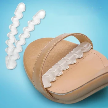 2 buc Non-Alunecare Tălpi Autocolant Pentru Tocuri Flip Flop Sandale Silicon Femei Elegante Auto-Adeziv Foot Patch Gel Antepiciorului Pad