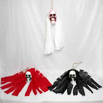2022 nou Carnaval de Halloween Pandantiv Eșarfă Craniu fantomă accesorii de Halloween simulare de groază oase umane Carnaval, decoratiuni