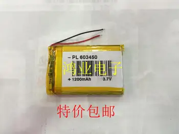 3.7 V 1200MAH MP3 603450 litiu polimer baterie MP4 navigator tahograf pentru transport baterie Reîncărcabilă Li-ion cu Celule