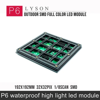 32x32 Pixeli în aer liber RGB P6 Module Led de Perete Video de Înaltă Calitate Sreen Panou
