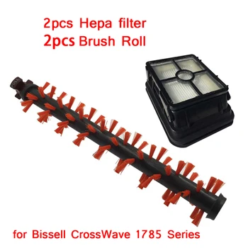 4buc Filtru HEPA + Perie Roll Kit pentru Bissell Crosswave 1785 Serie Aspirator de Covoare Covoare Perie Piese pentru 2303 2305 2305K