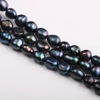 6-7mm 100% Farmec de Cultură de apă Dulce Pearl Margele Neregulate Perle Naturale pentru DIY Brățară Colier Bijuterii de 13 Inch