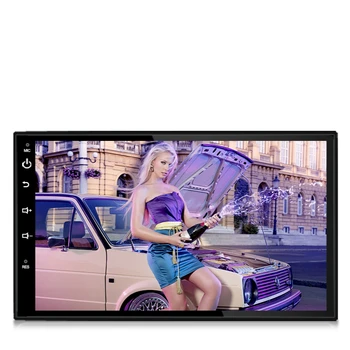 7 Inch universal panou frontal:Android 8.1 178mm*102mm Radio Auto Stereo Audio Stereo Radio WIFI RDS GPS BT GPS Auto Navigatie