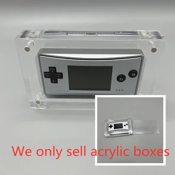 Acrilic Protector Pentru Game Boy MICRO Consola Transparent Colecta Cutii Pentru Nintendo GBM Shell Clar Caz de Afișare
