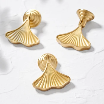 Alamă solidă Cabinet Butoane și Mânere de Aur Sertar Mâner Stil Chinezesc dulap Dulap Trage Dulap Trage Bucătărie Hardware