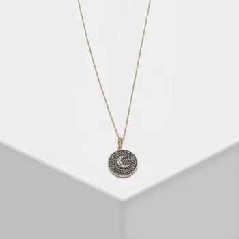 Amorita boutique Crescent proiectare luna pandantiv moda colier elegant