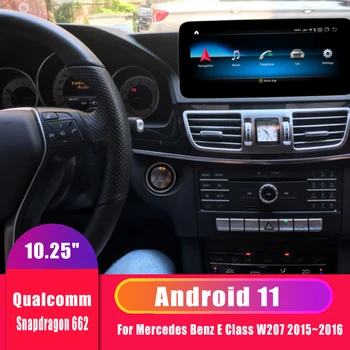 Android 11 GPS Auto Multimedia Player Pentru Mercedes Benz E Class W207 2015 2016 Navigare Radio casetofon 8 Core Qualcomm