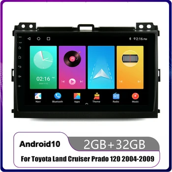 Android 11 Quad unitatea de cap in Bord Masina Radio Stereo Multimedia Player Video Navi GPS Pentru Toyota Land Cruiser Prado 120 04 - 09