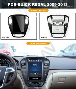 Android 12.8 inch GPS auto navigatie radio stereo pentru-BUICK Regal 2009-2013 ecran vertical auto Multimedia player DVD player