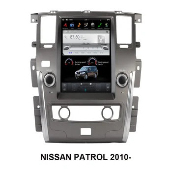 Android 9.0 Mașină de Navigare GPS Tesla Stil Pentru NISSAN PATROL 2010 - Auto Radio Player Multimedia BT WiFi Mirror Link