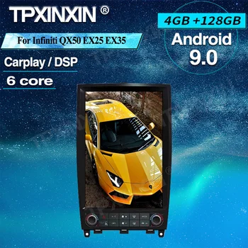 Android 9 128G Tesla Stil Pentru Infiniti QX50 EX25 EX35 2009-2019 Mașină de Navigare GPS Multimedia Autoradio Video Player Unitatea de Cap