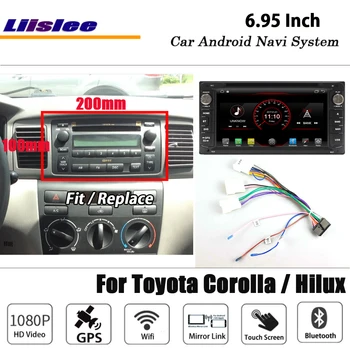 Android Player Multimedia Pentru Toyota Corolla/Hilux Stereo Radio Auto Video Wifi Carplay Sistem de Navigație GPS