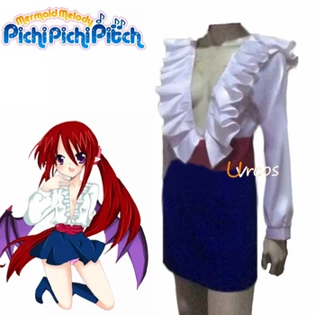 Anime Melody Pichi Pichi Pitch Lady Liliac Rochie De Cosplay Costum