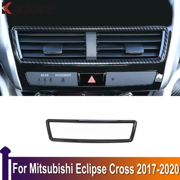 Auto Accesorii De Interior Pentru Mitsubishi Eclipse Cruce 2017-2019 2020 Fibra De Carbon Față De Aerisire Capac De Evacuare, Garnitura Decor