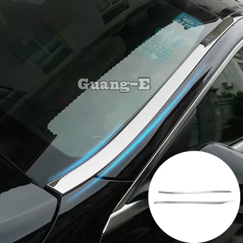 Auto Styling-Stick de Acoperire Frontal din Otel Inoxidabil Sticla Rama Parbrizului Tapiterie Pentru Mercedes Benz GLA 2015 2016 2017 2018 2019