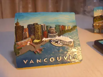Canada Vancouver Peisajul Turistic Memorial Frigider Magnetice, Autocolant Creative Rasina De Artizanat Cadou