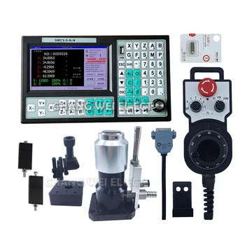 Controler Cnc5 Axa Offline Smc5-5-n-n500khz de Control G Code Axa Z Instrument de Setare Instrument T24e6 Axa de Oprire de Urgență roată de mână