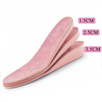 Creșterea înălțime Tălpi Femei Invizibil Spori de Ridicare de 1,5-3,5 CM Branț Unisex Sport Unic Introduce mai Inalt Pantofi Pad Pernă