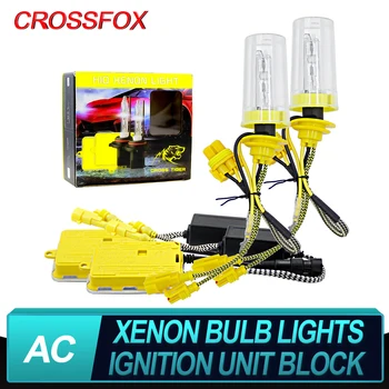 CROSSFOX AC H1 H7 Bec Xenon H4, H8 H9 H11 HID Kit 9005 9006 Balast Far Auto cu Lampa de 6000K 12V Auto Aprindere Lumini Bloc Unitate
