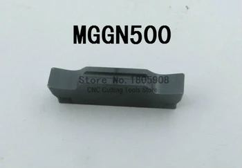 Cumpărături gratuite 10buc MGGN500 slot de tăiere slot cutter carbide greu aliaj lama pentru masina negru din oțel inoxidabil general piese