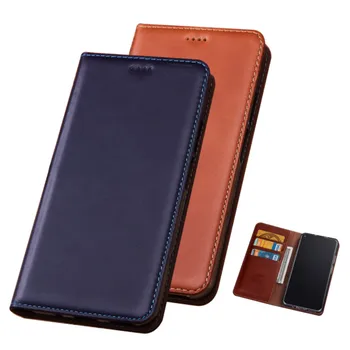 Din Piele Portofel Telefon Sac de Buzunar Pentru Card de Sony Xperia XZ2 Premium/Sony Xperia XZ2 Toc Cover Stand Caz de Telefon Funda