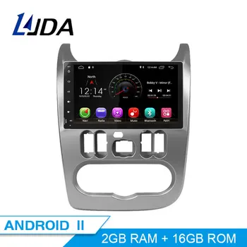 DSP CarPlay, Android Auto 11 DVD Player Pentru Logan Sandero Duster 2015 2016 Auto Multimedia GPS Navigatie 1 Din Radio Auto Stereo