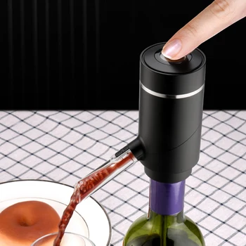 Electric, Decantor Vin Whisky Aerator Automat Capacul Baterie De Vin Din Oțel Inoxidabil Dispenser De Bucatarie Accesorii Pentru Vin