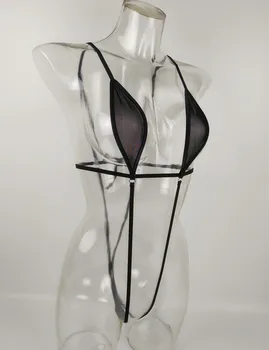 FIERBINTE, Sexy Piese Teddies Costume Salopete Femei Curea de Spaghete Transparente Vedea Prin Lenjerie Erotica Lenjerie de corp, Costume de