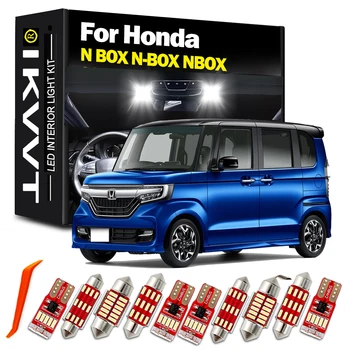 IKVVT 8Pcs Canbus Interior Lampa Pentru Honda N BOX N-BOX NBOX 2012- 2016 2017 2018 2019 2020 2021 2022 Auto Bec LED-uri de iluminare Interioară Ki
