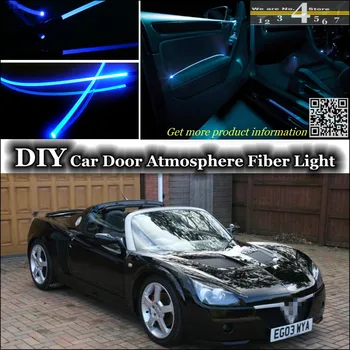 interior de Lumină Ambientală Reglare Atmosfera de Fibra Optica Banda de Lumini Pentru Opel ECO Speedster Pentru Daewoo Speedster în Interiorul Panoul de Usa