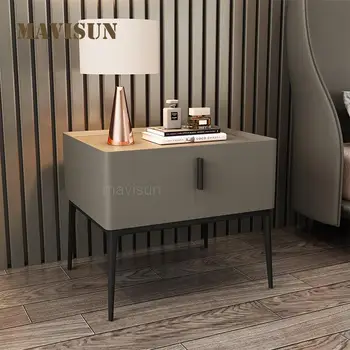 Italiană Stil Minimalist Noptieră Moderne De Sertare Nordic Dormitor De Lux Lumina Creative Mobilier Cabinet De Stocare