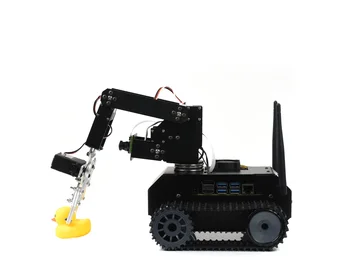 JETANK AI Kit, AI Urmărit-Robot Mobil, AI Viziune Robot, Waveshare Jetson Nano Dev Kit/Jetson Nano Developer Kit (opțional)