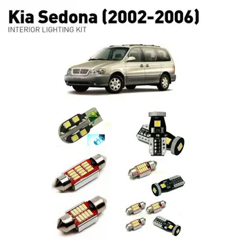 Led lumini de interior Pentru Kia sedona 2002-2006 11pc Lumini Led Pentru Autoturisme kit de iluminat becuri auto Canbus auto-styling