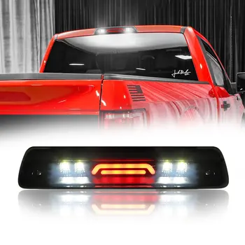 LED-uri auto de Fum 3-a Treia Lumină de Frână Pentru Ford F-150 2009-2014 Coada de Marfă din Spate Lampă de Semnalizare Luminile de Stop Clar Luces lumina Reflectoarelor
