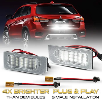 LED-uri auto din Spate Numărul de Înmatriculare Lumini Nici o Eroare Pentru Mitsubishi ASX 3rd Gen Outlander Sport RVR 2010-2020 OEM#: 8341A132