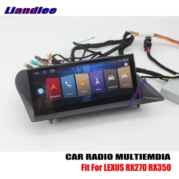 Liandlee Pentru Lexus RX270 RX350 2009~2015 Android Auto Jucător de Radio Navi GPS Hărți de Navigație Camera OBD TV cu Ecran mass-Media Nu CD DVD