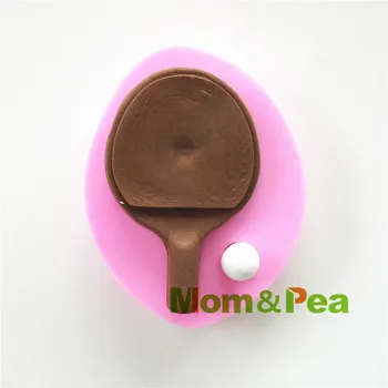Mama&Mazare 0443 Transport Gratuit Mini Ping-pong Mucegai Silicon Decorare Tort Fondant Tort 3D Mucegai Grad de Alimente DIY Silicon Mucegai