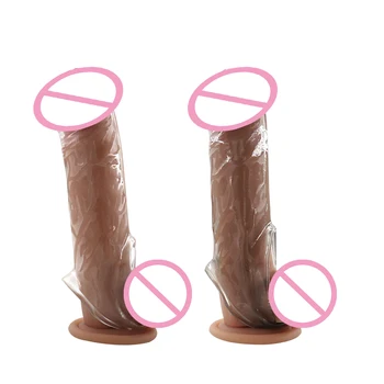 Manșonul Pentru Penis Inel Cocoșilor Extender Penis artificial Ejaculare întârziată Extindere Reutilizabile Prezervativ G-spot Masaj Adult Jucarii Sexuale Pentru Barbati