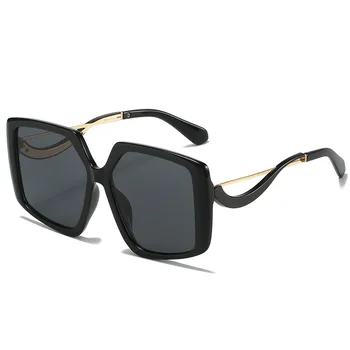 Mare Cadru Pătrat Bomboane ochelari de Soare Pentru Femei Barbati Design de Brand de Moda de Epocă Tendință de sex Masculin Doamnelor cu Mașina de Plaja UV400 Ochelari 2022