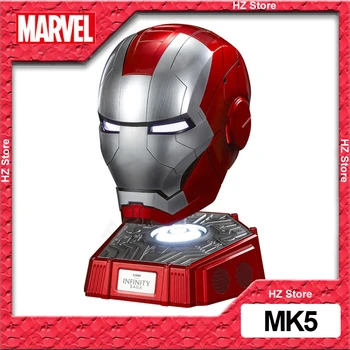 Marvel MK5 Iron Man Electronice Casca de 1:1 de la Distanță/Voce/Touch Control Ironman Cosplay Masca pentru Ziua de Crăciun Cadou de Anul Nou
