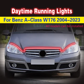Masina DRL LED Lămpi de Ceață Lumini de Zi Lumini Pentru Mercedes Benz a-Class W176 2004-2023 Masina Decorative Atmosfera Lampi DRL