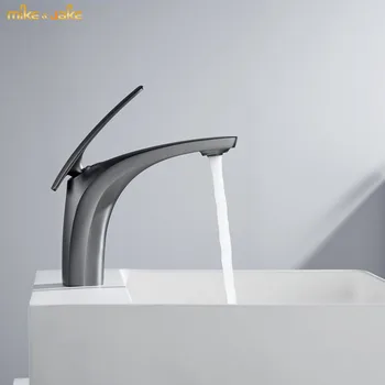 metal gri robinet de baie de lux lumina chiuveta baie cu apa de la robinet robinet macara Bazinul robinet baie chiuveta de robinet